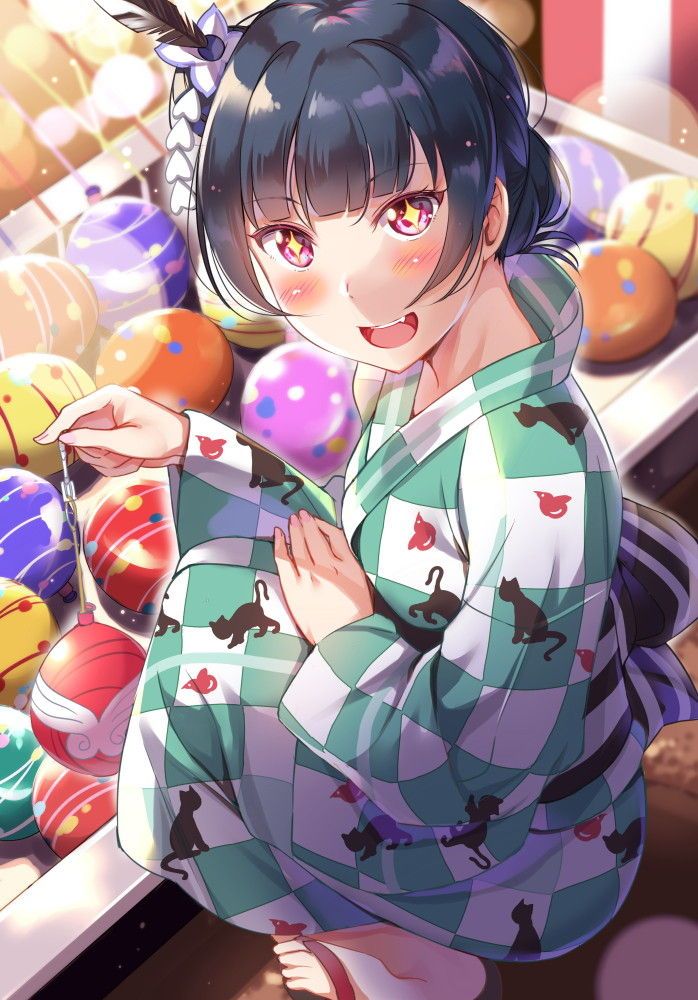 You want to see naughty images of kimono and yukata, right? 13