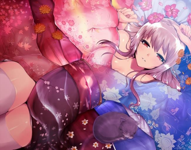 You want to see naughty images of kimono and yukata, right? 14