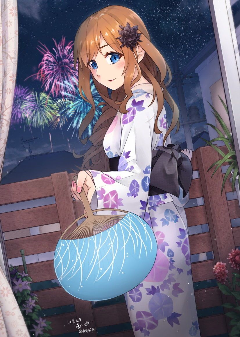 You want to see naughty images of kimono and yukata, right? 17