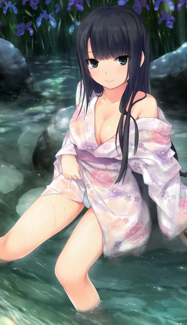 You want to see naughty images of kimono and yukata, right? 18