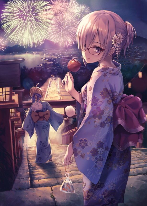 You want to see naughty images of kimono and yukata, right? 19