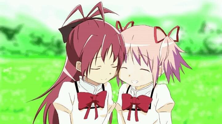 Image wwwwwwwwwwwwwwwwwwwwww where Kame Madoka to Akemi Homura is kissing 10