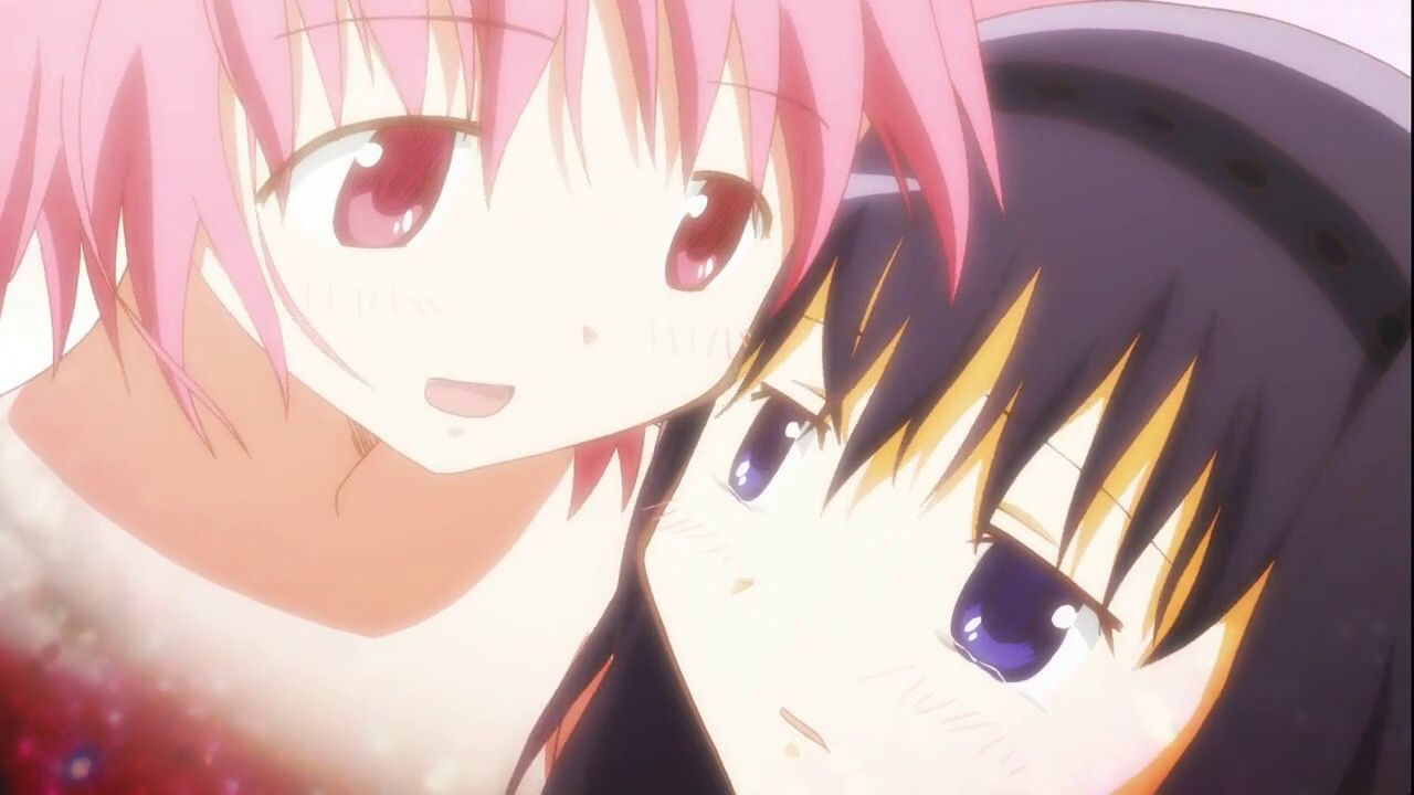 Image wwwwwwwwwwwwwwwwwwwwww where Kame Madoka to Akemi Homura is kissing 6