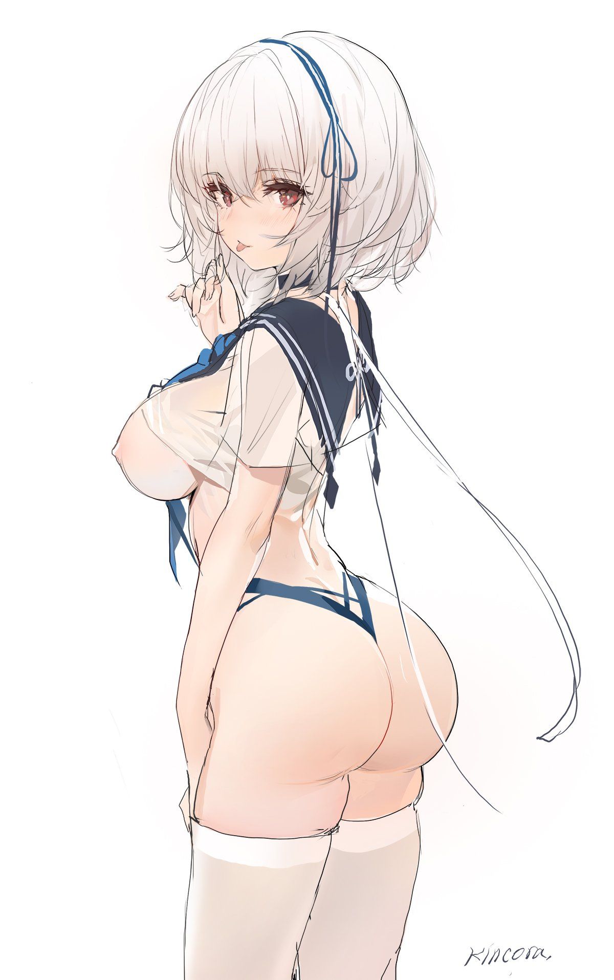 [Sad news] Azur Lane,the official painter would draw the nipple of the popular character 2