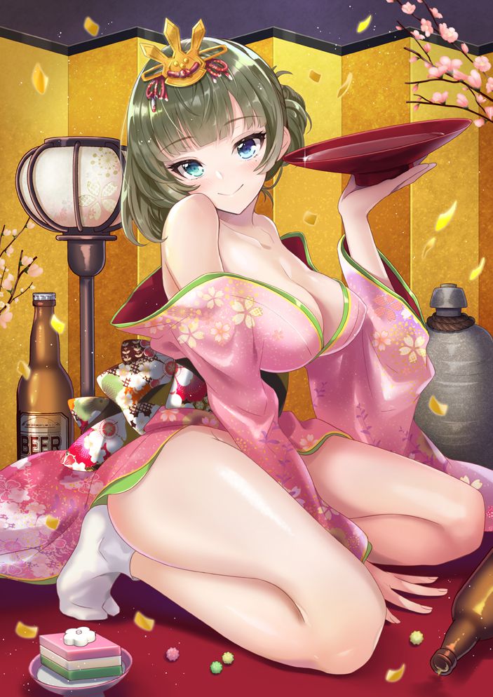[Wabi Sabi] erotic image of Yamato nadeshiko who enjoys sake in a cup 16