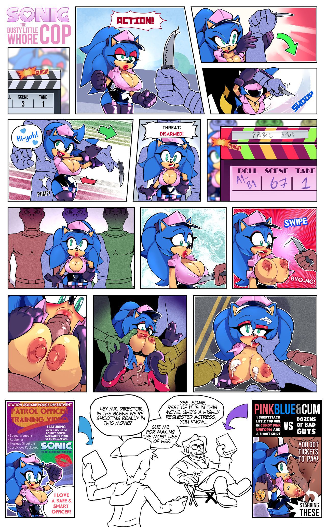 [Cuisine] Adventures of Whore Cop (Sonic The Hedgehog) 9