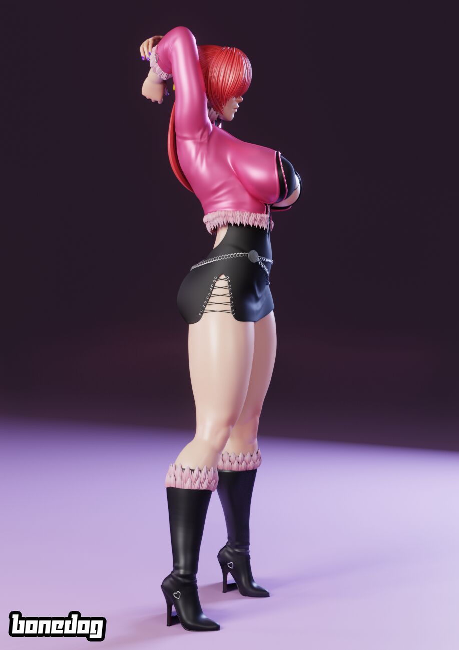 [bonedog] Shermie (King of Fighters) 3