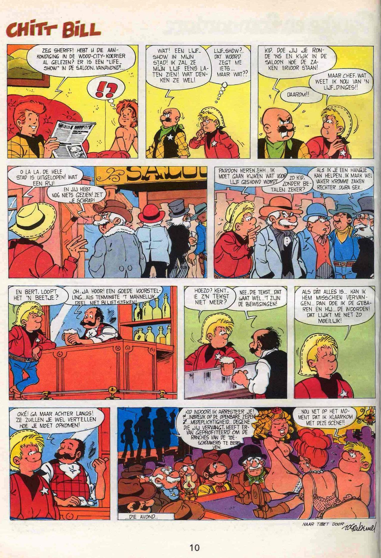 Strip-Tease - 01 - Een Vrolijke Parodie Op Bekende Striphelden (Dutch) Een driedelige serie van Roger Brunel 11