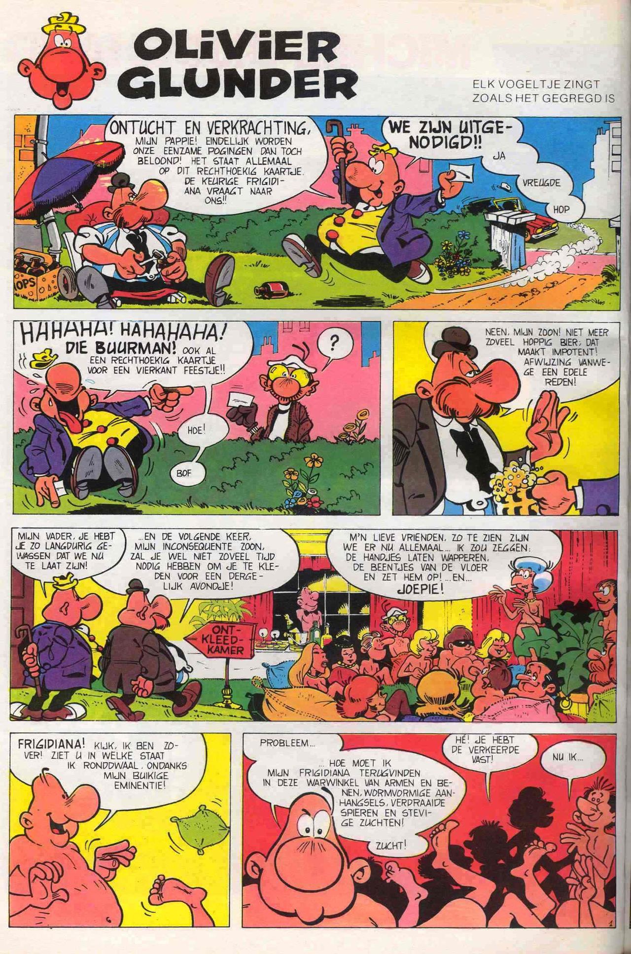 Strip-Tease - 01 - Een Vrolijke Parodie Op Bekende Striphelden (Dutch) Een driedelige serie van Roger Brunel 13