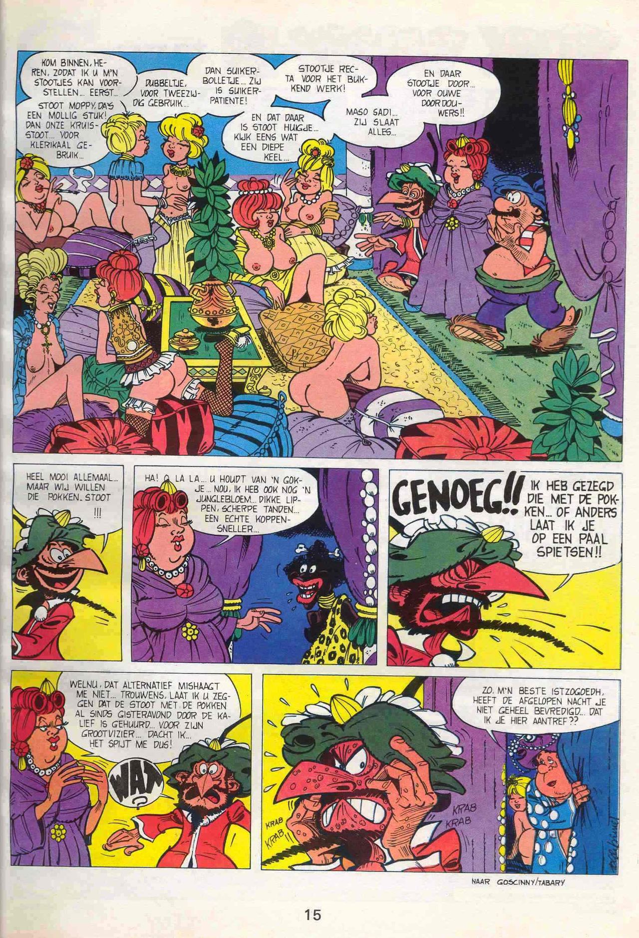 Strip-Tease - 01 - Een Vrolijke Parodie Op Bekende Striphelden (Dutch) Een driedelige serie van Roger Brunel 16