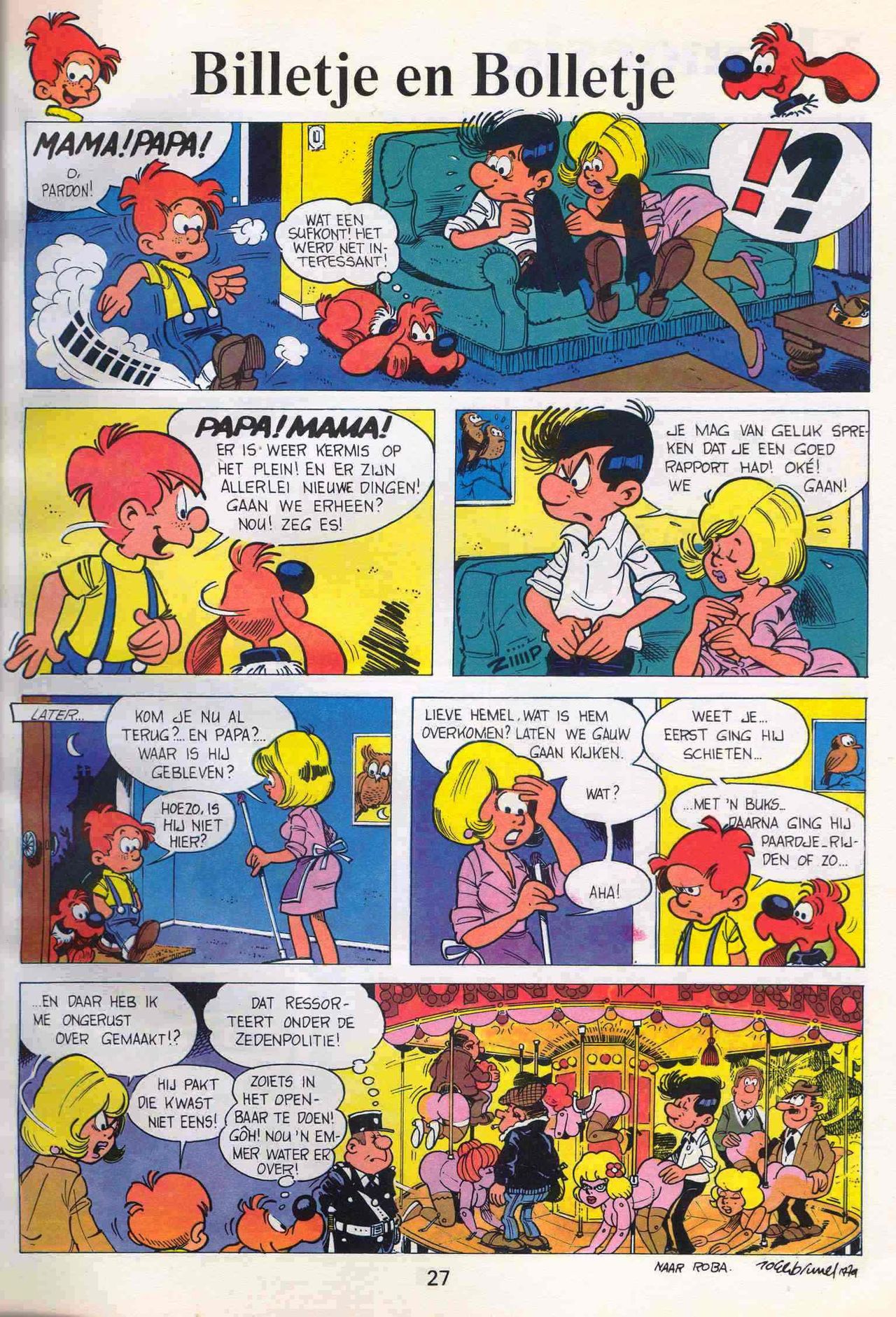 Strip-Tease - 01 - Een Vrolijke Parodie Op Bekende Striphelden (Dutch) Een driedelige serie van Roger Brunel 28