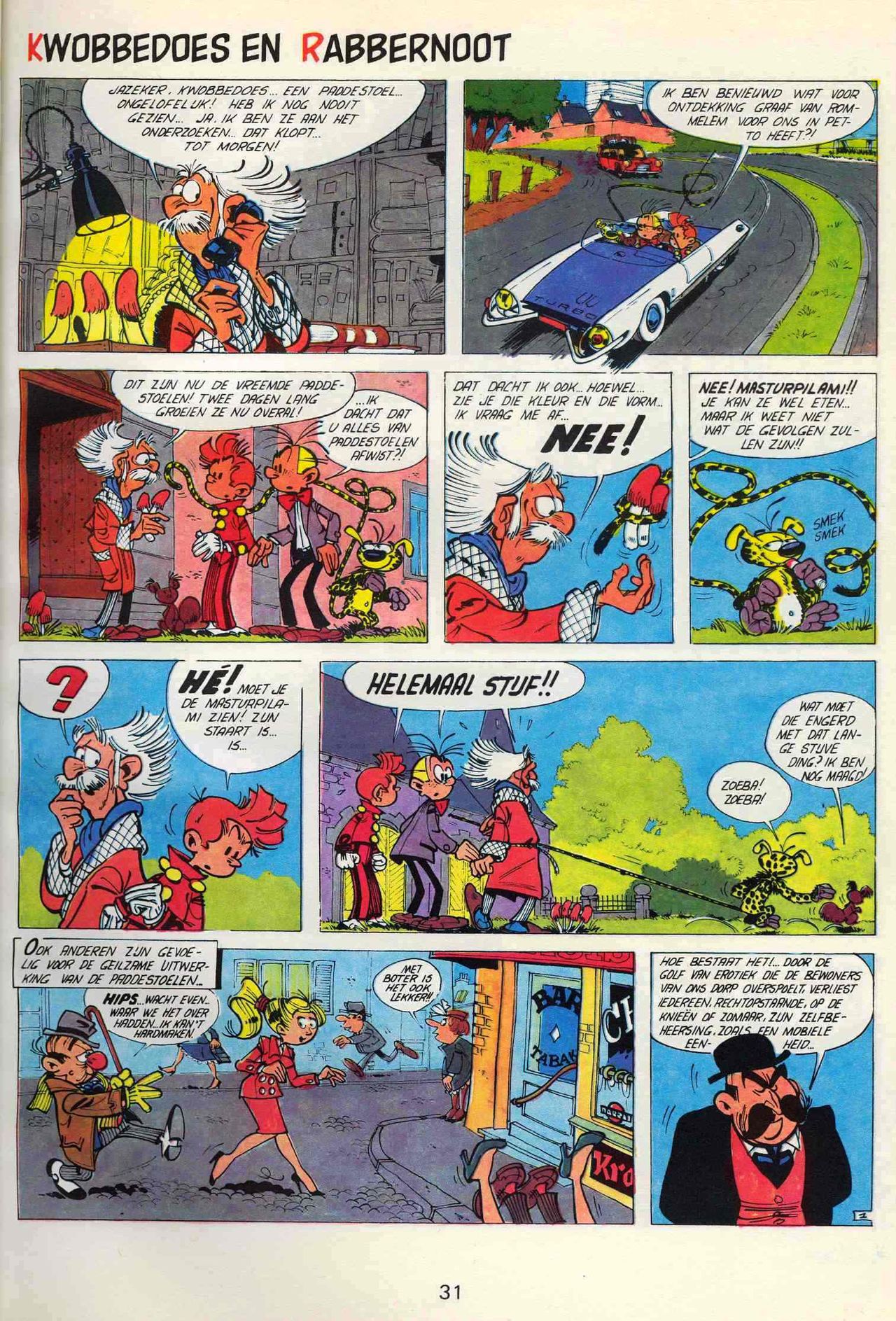 Strip-Tease - 01 - Een Vrolijke Parodie Op Bekende Striphelden (Dutch) Een driedelige serie van Roger Brunel 32