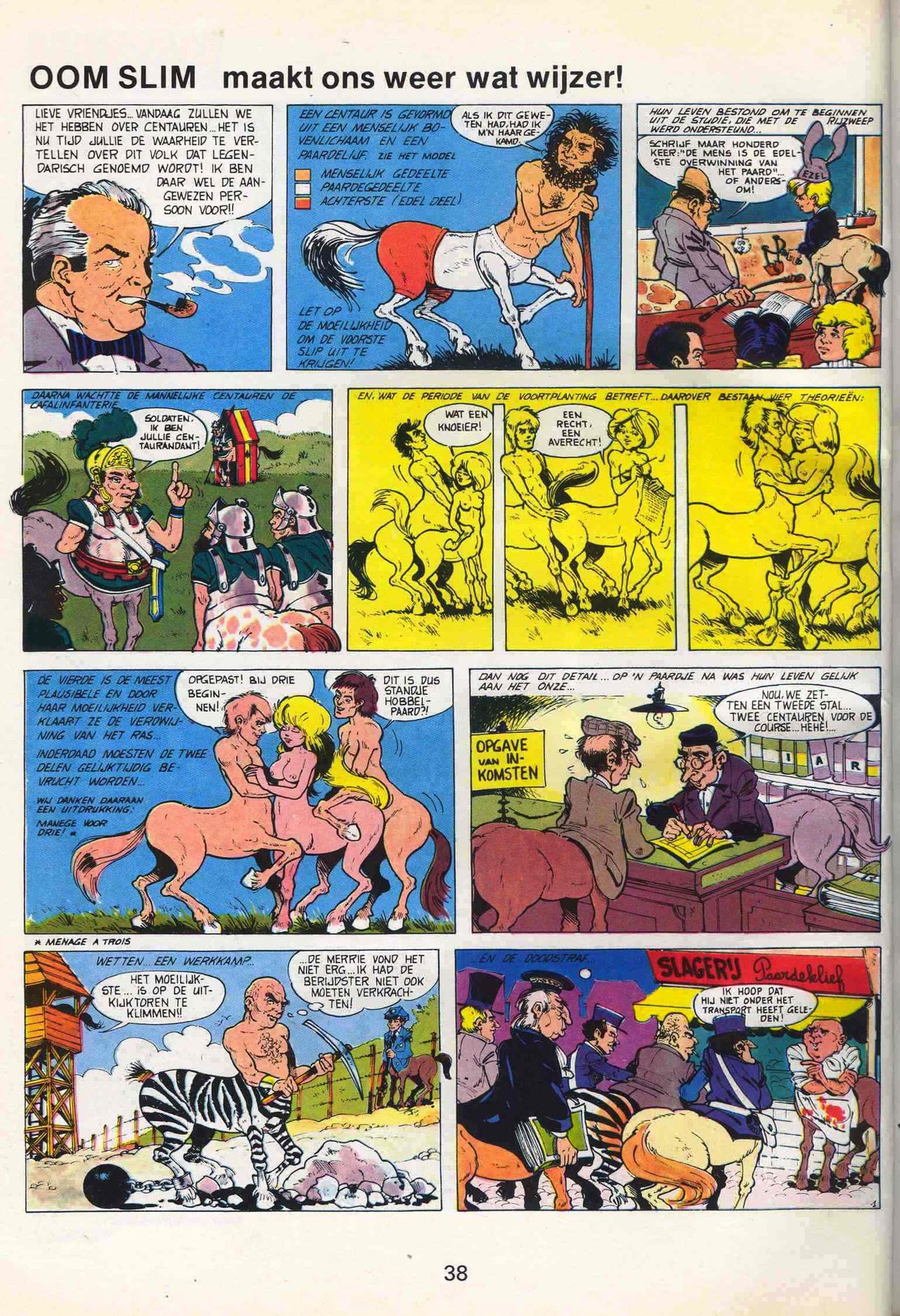 Strip-Tease - 01 - Een Vrolijke Parodie Op Bekende Striphelden (Dutch) Een driedelige serie van Roger Brunel 39