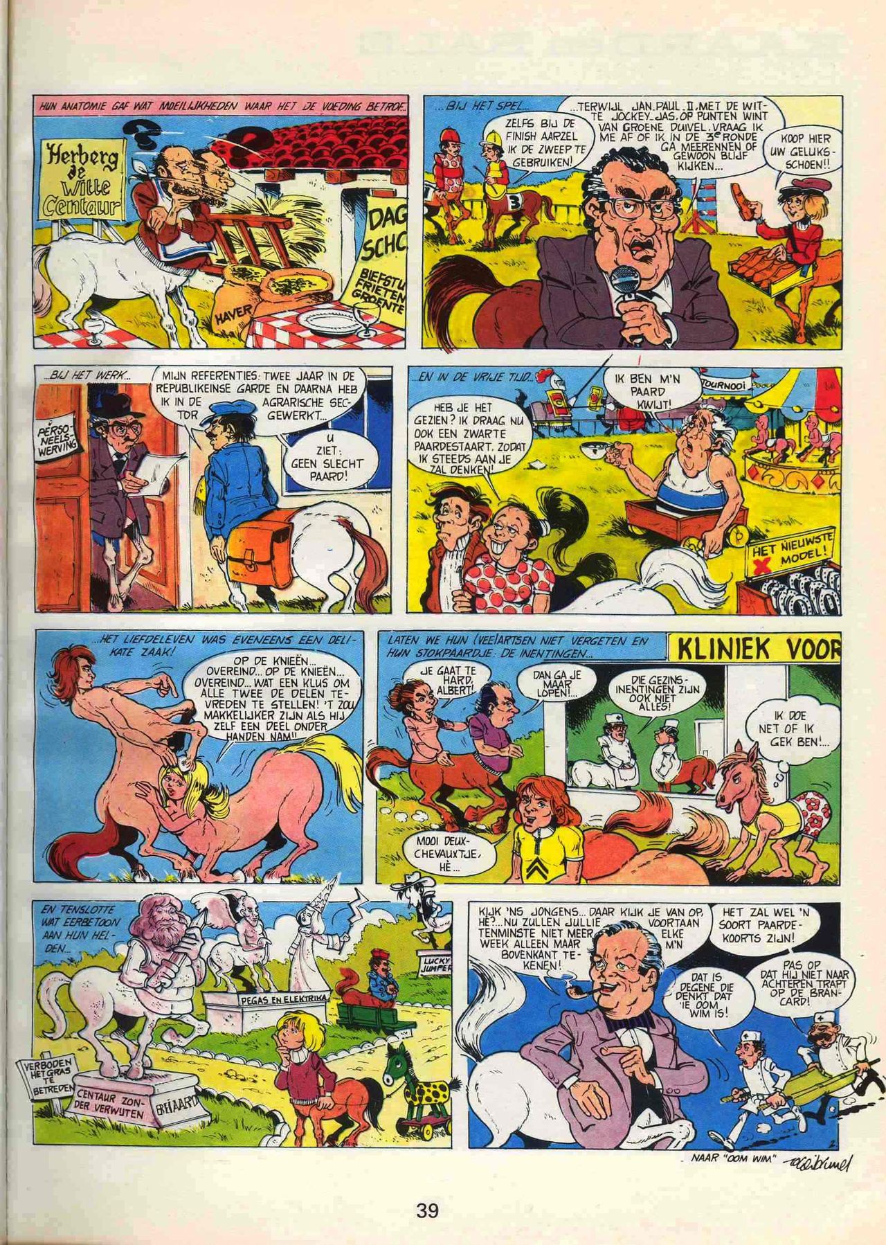 Strip-Tease - 01 - Een Vrolijke Parodie Op Bekende Striphelden (Dutch) Een driedelige serie van Roger Brunel 40