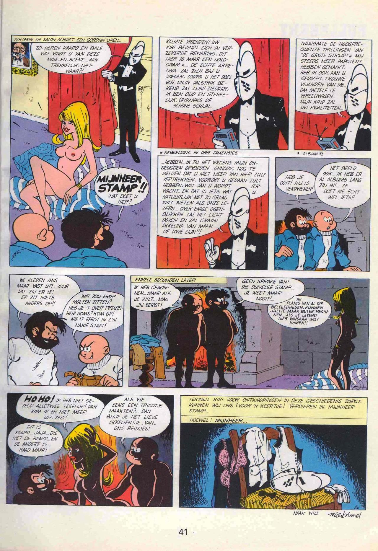 Strip-Tease - 01 - Een Vrolijke Parodie Op Bekende Striphelden (Dutch) Een driedelige serie van Roger Brunel 42