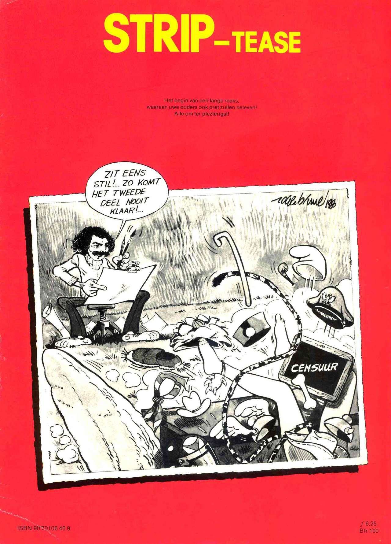 Strip-Tease - 01 - Een Vrolijke Parodie Op Bekende Striphelden (Dutch) Een driedelige serie van Roger Brunel 50