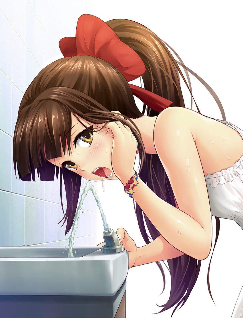 【Drink bar for elementary school students】Secondary erotic images of water ingening grounds and girls in parks 4