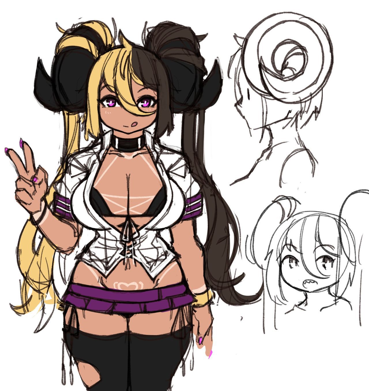 [various] Aife / Horn Gal (by Zana) [OC] 2