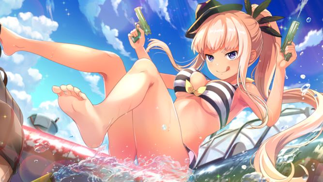 It's about time to announce the ranking of this year's swimsuit Soshage character and also came out 4