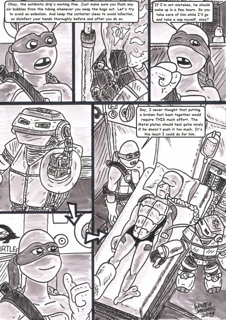 Teenage Mutant Ninja Turtles, a Weird world. 22