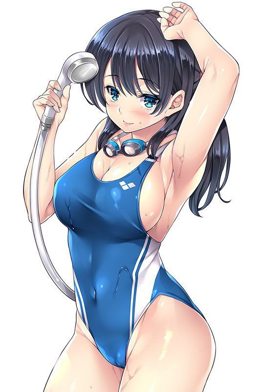 I collected erotic images of swimming suit 11