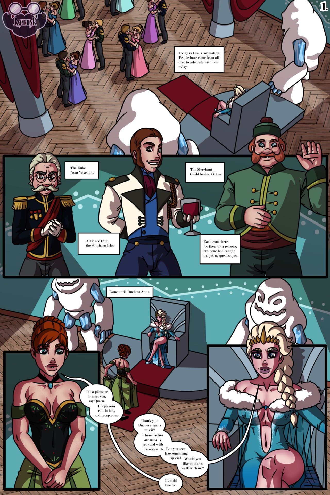 [JZerosk] The Queen's Affair (Frozen) [Ongoing] 4