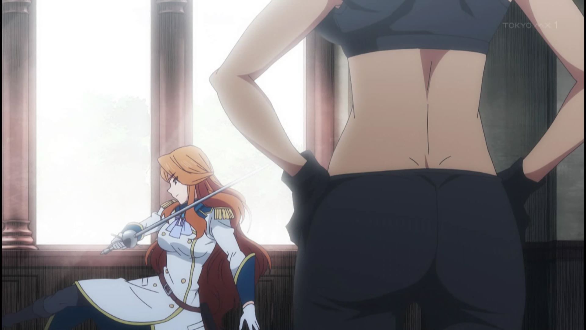 In the anime "Vermeille of the Golden Dress" 12 episodes, the final episode with a proper icha love echi scene! 2