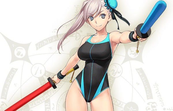 [Fate / Grand Order] Swimsuit Event 2019 Miyamoto Musashi, Prison Princess, Carmila erotic swimsuit 1