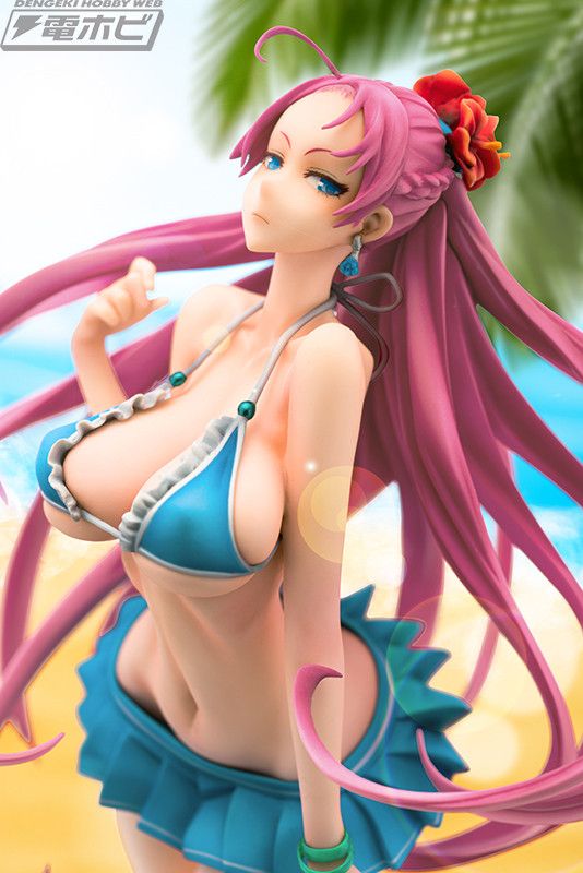 Erotic figure of the swimsuit that erotic of Yuuliana seems to protrud [Valkyria of the battlefield] 2