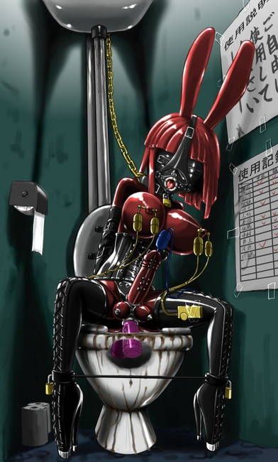 Erotic image summary that comes off of the rubber suit! 12