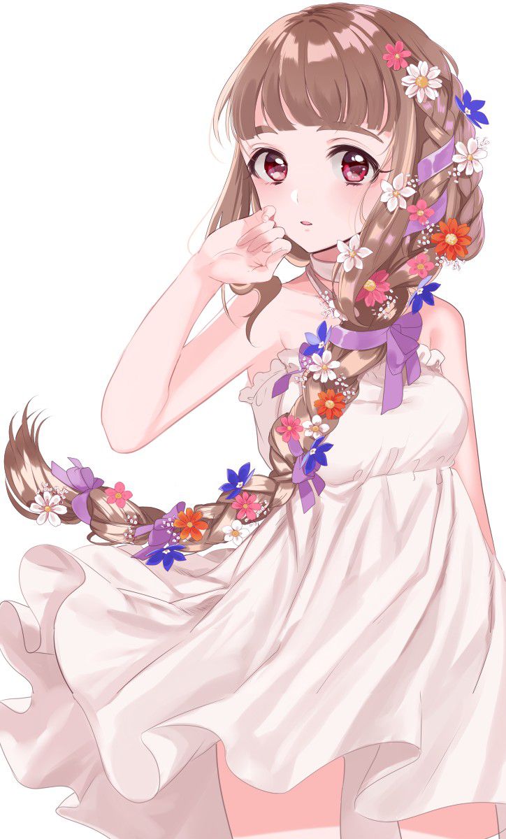 [2nd] secondary image of the pretty girl drawn with flowers Part 12 [non-erotic] 26