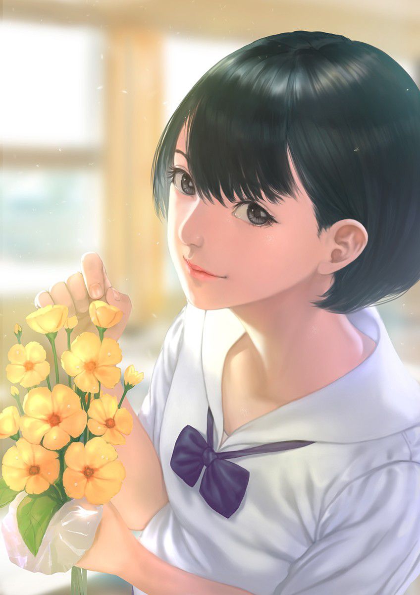 [2nd] secondary image of the pretty girl drawn with flowers Part 12 [non-erotic] 33