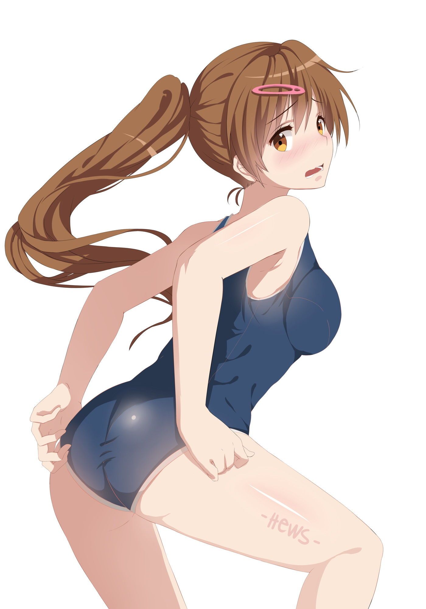 [2nd] Secondary erotic image of a pretty girl wearing a school swimsuit Part 34 [Sukui] 20