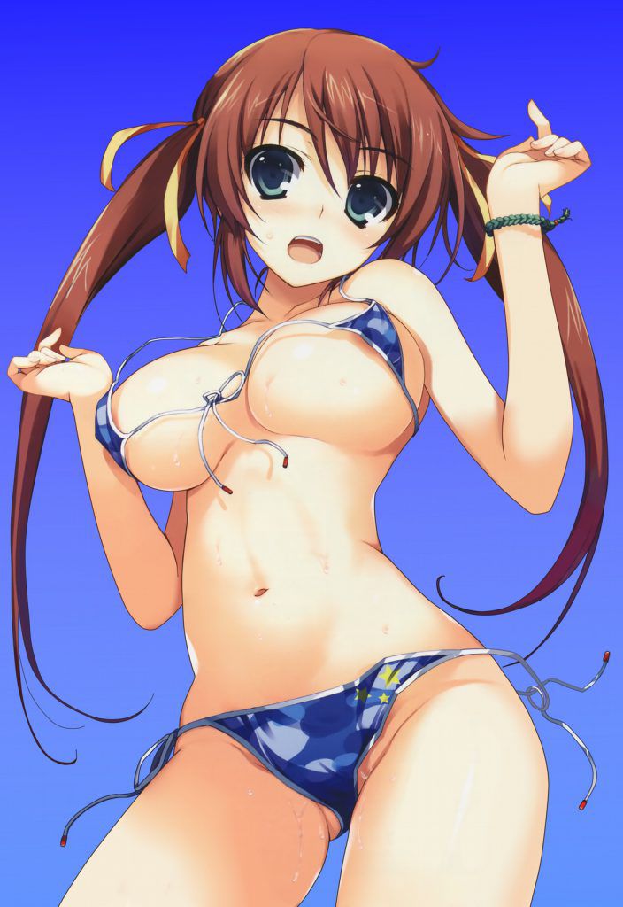 I'm going to put erotic cute image of the swimsuit! 1