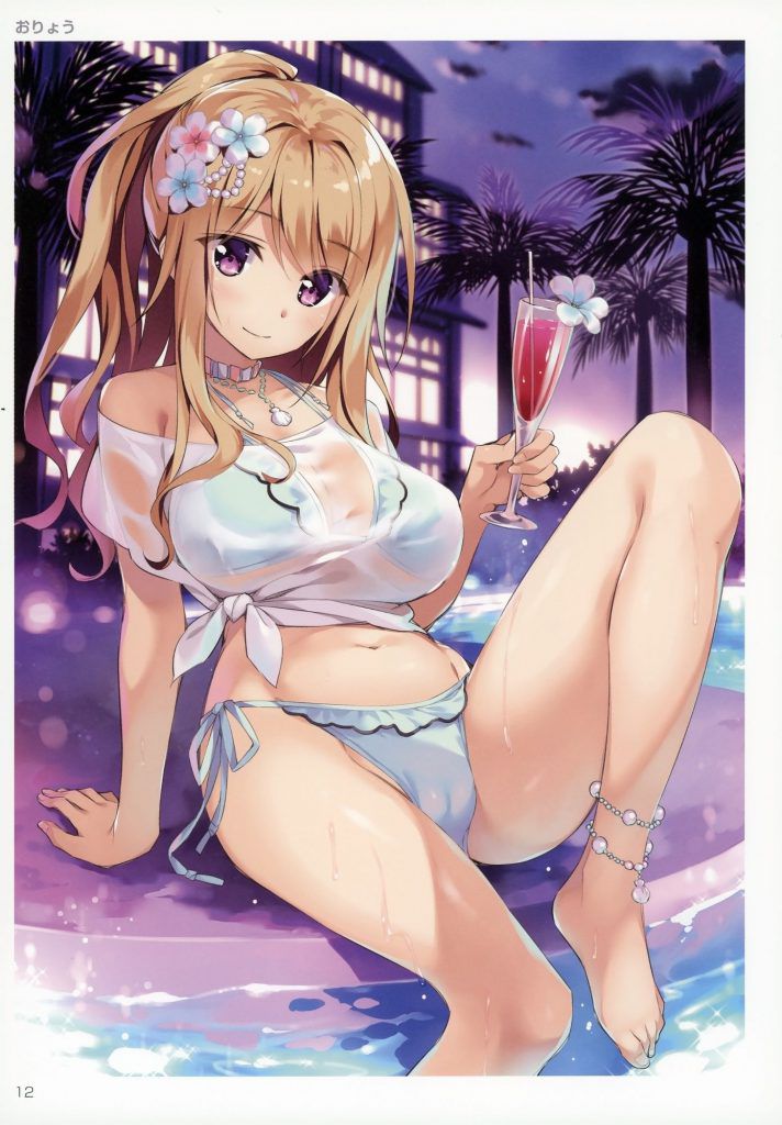 I'm going to put erotic cute image of the swimsuit! 15