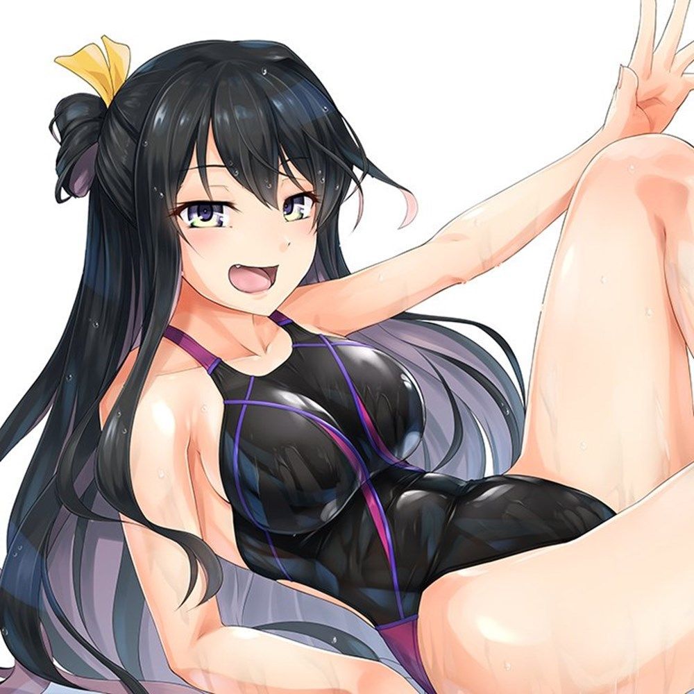 I'm going to put erotic cute image of the swimsuit! 3