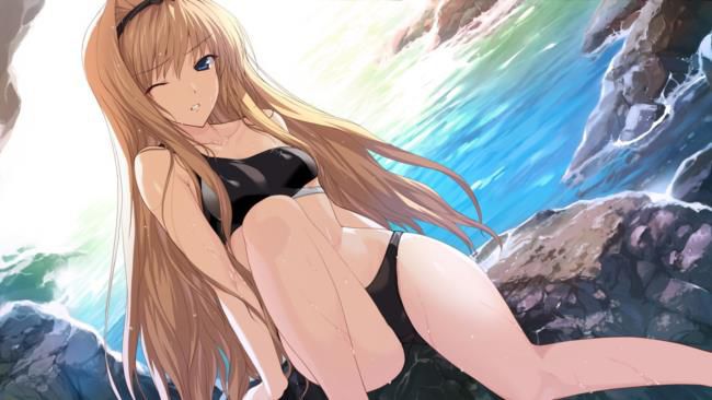 I'm going to put erotic cute image of the swimsuit! 8
