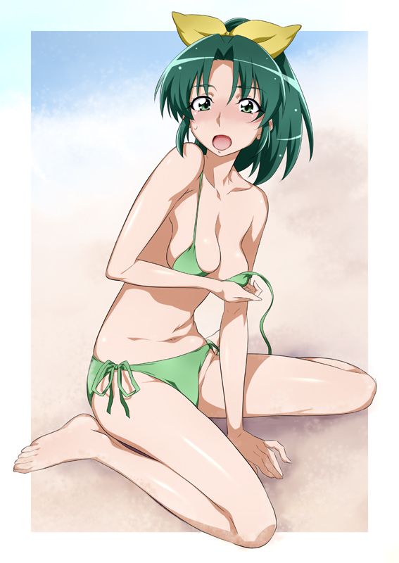Dokkkiri Ero Happening! Secondary daughters stripping off their swimsuits on the beach in midsummer 15