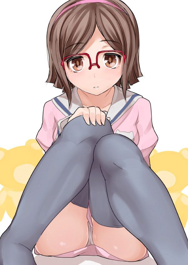 Please erotic image because I want to see a lot of naughty figure of 2D glasses daughter! 60 photos 17