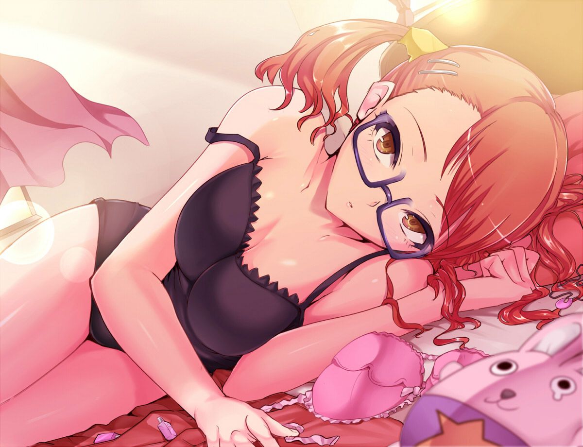 Please erotic image because I want to see a lot of naughty figure of 2D glasses daughter! 60 photos 2