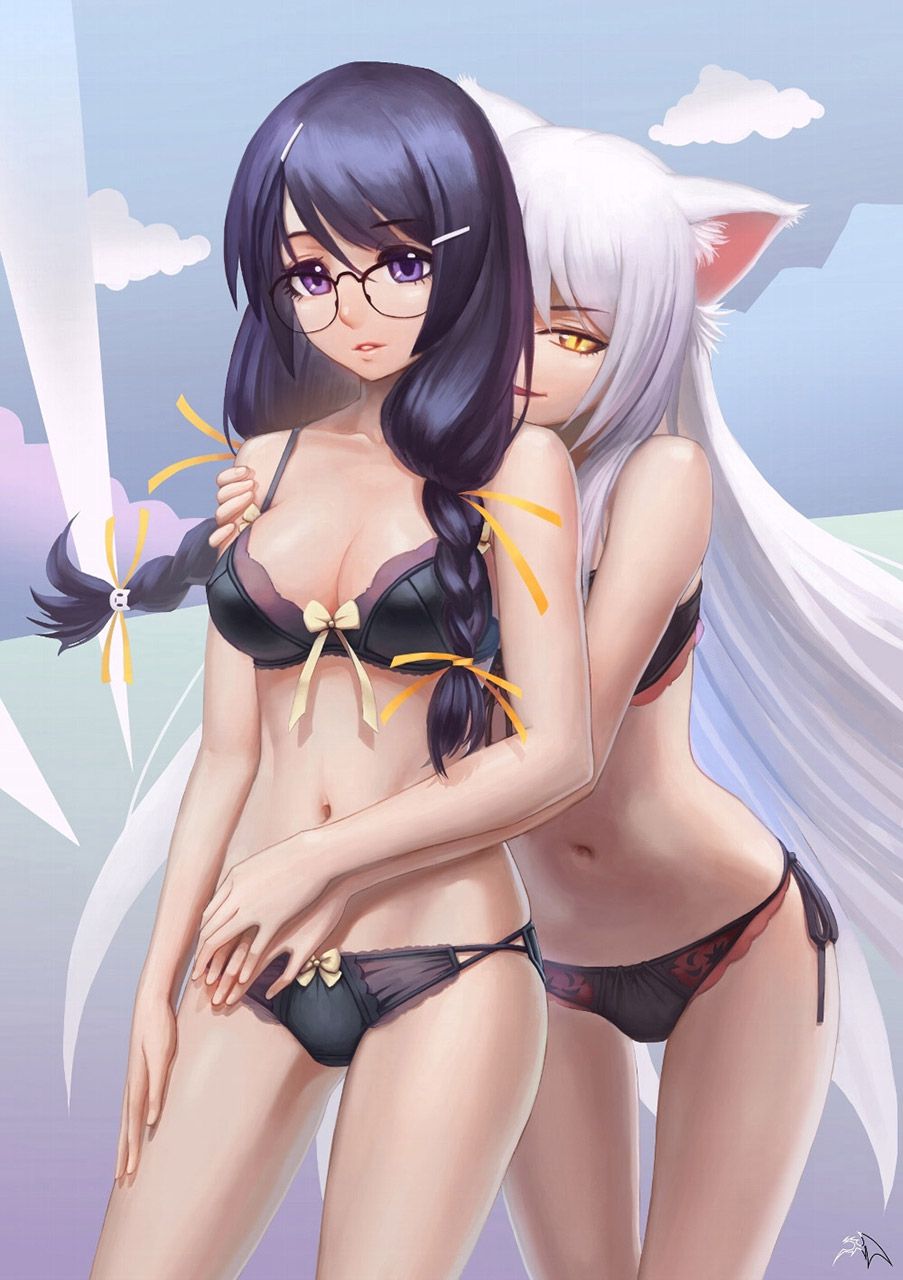 Please erotic image because I want to see a lot of naughty figure of 2D glasses daughter! 60 photos 46