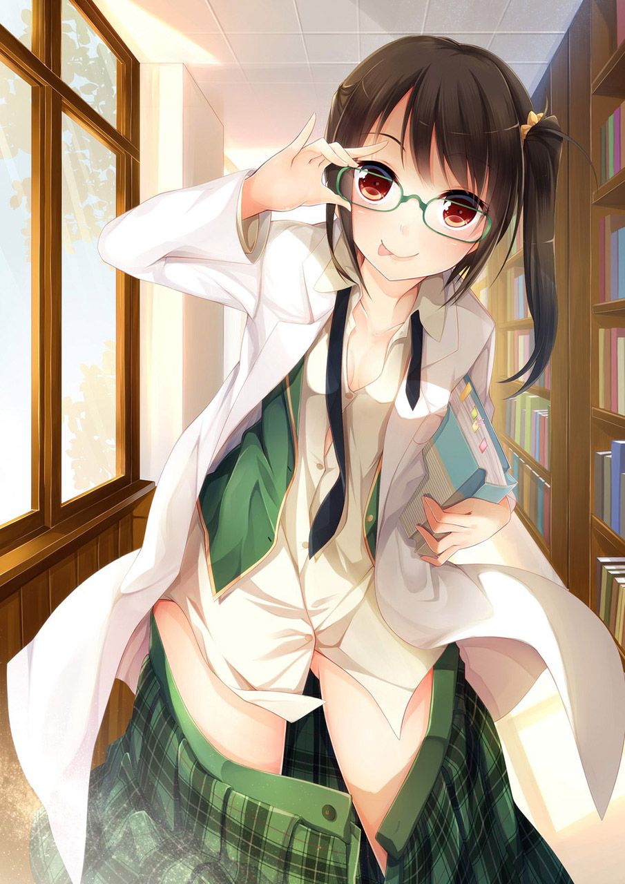 Please erotic image because I want to see a lot of naughty figure of 2D glasses daughter! 60 photos 7