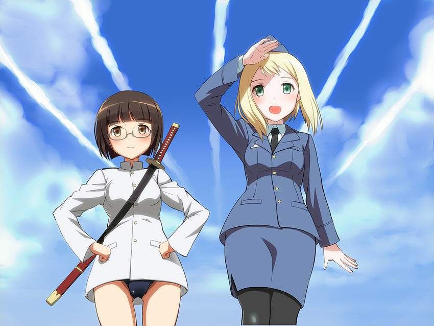 You want to see a naughty picture of Strike Witches? 14