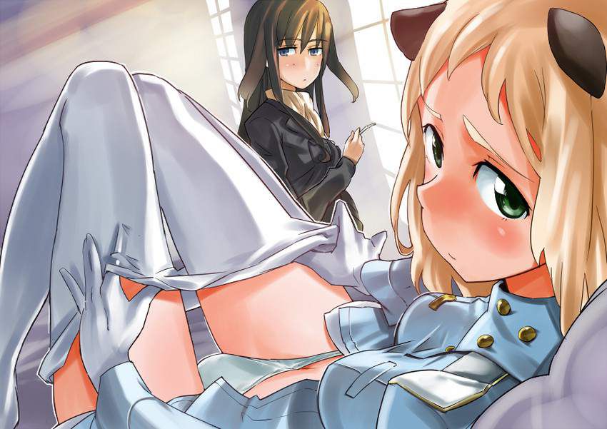 You want to see a naughty picture of Strike Witches? 19