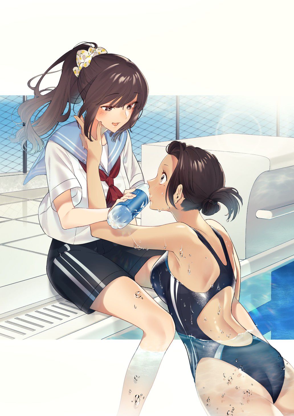 [2nd] Secondary image i'm flirting with two girls Part 14 [Yuri non-erotic] 13