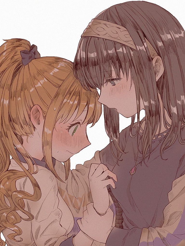 [2nd] Secondary image i'm flirting with two girls Part 14 [Yuri non-erotic] 16