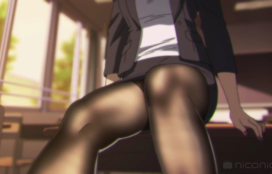Anime [Looking Tights] After School Erotic Tights Foot Etch Scene Of The Woman Teacher In Episode 7! 1