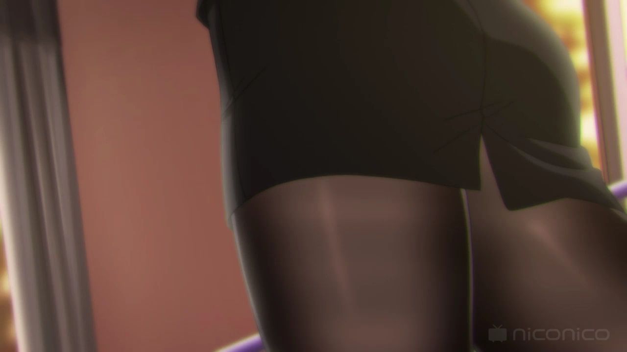 Anime [Looking Tights] After School Erotic Tights Foot Etch Scene Of The Woman Teacher In Episode 7! 11