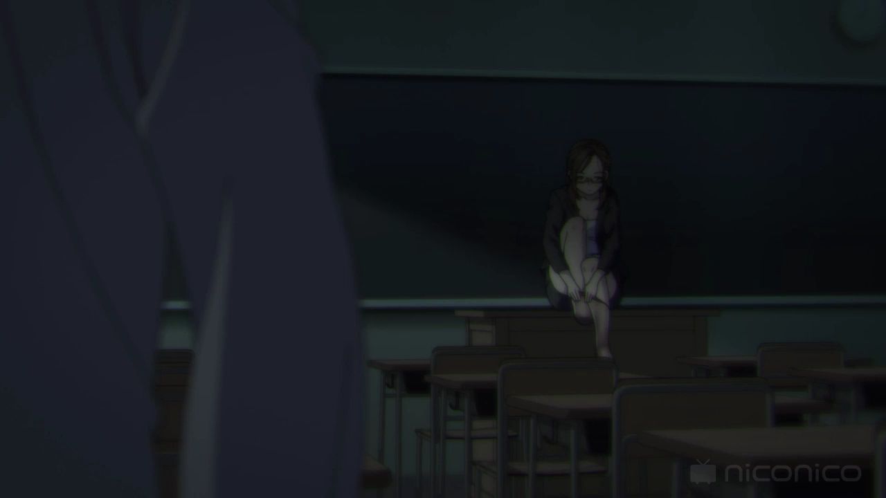 Anime [Looking Tights] After School Erotic Tights Foot Etch Scene Of The Woman Teacher In Episode 7! 26