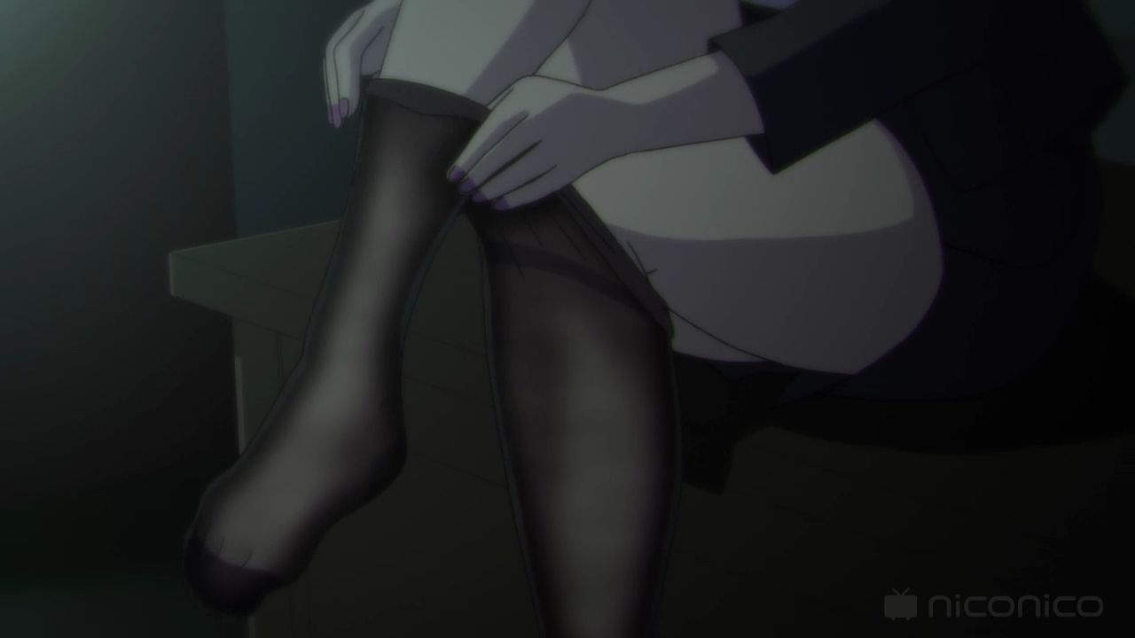 Anime [Looking Tights] After School Erotic Tights Foot Etch Scene Of The Woman Teacher In Episode 7! 28
